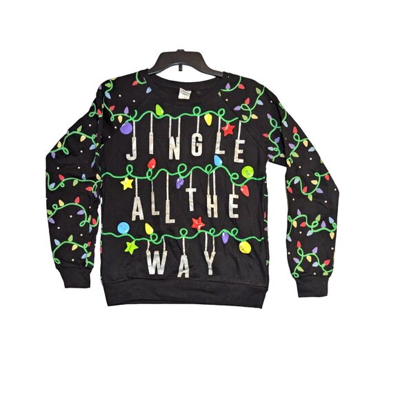 Freeze Holiday Light-Up "Jingle All The Way" Sweatshirt XS Untested - Picture 1 of 4
